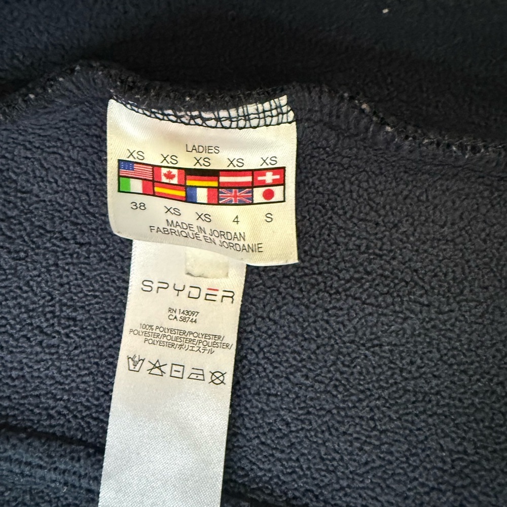 Women’s Spyder Endure Fleece Jacket SZ XS - Picture 7 of 10